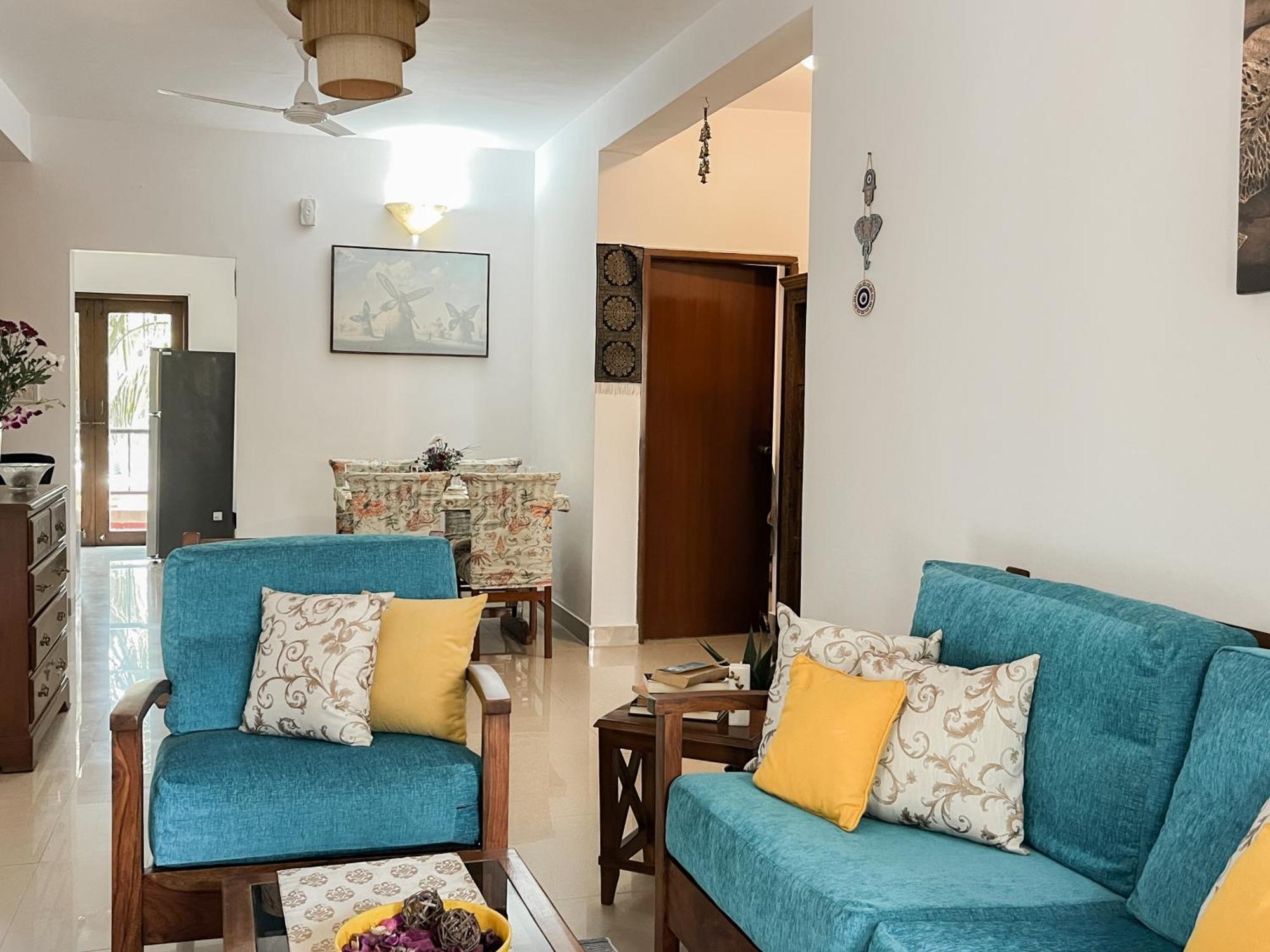 Rainforest - Casa Del Sol, Anjuna - 3 Kms From The Beach Rum bild